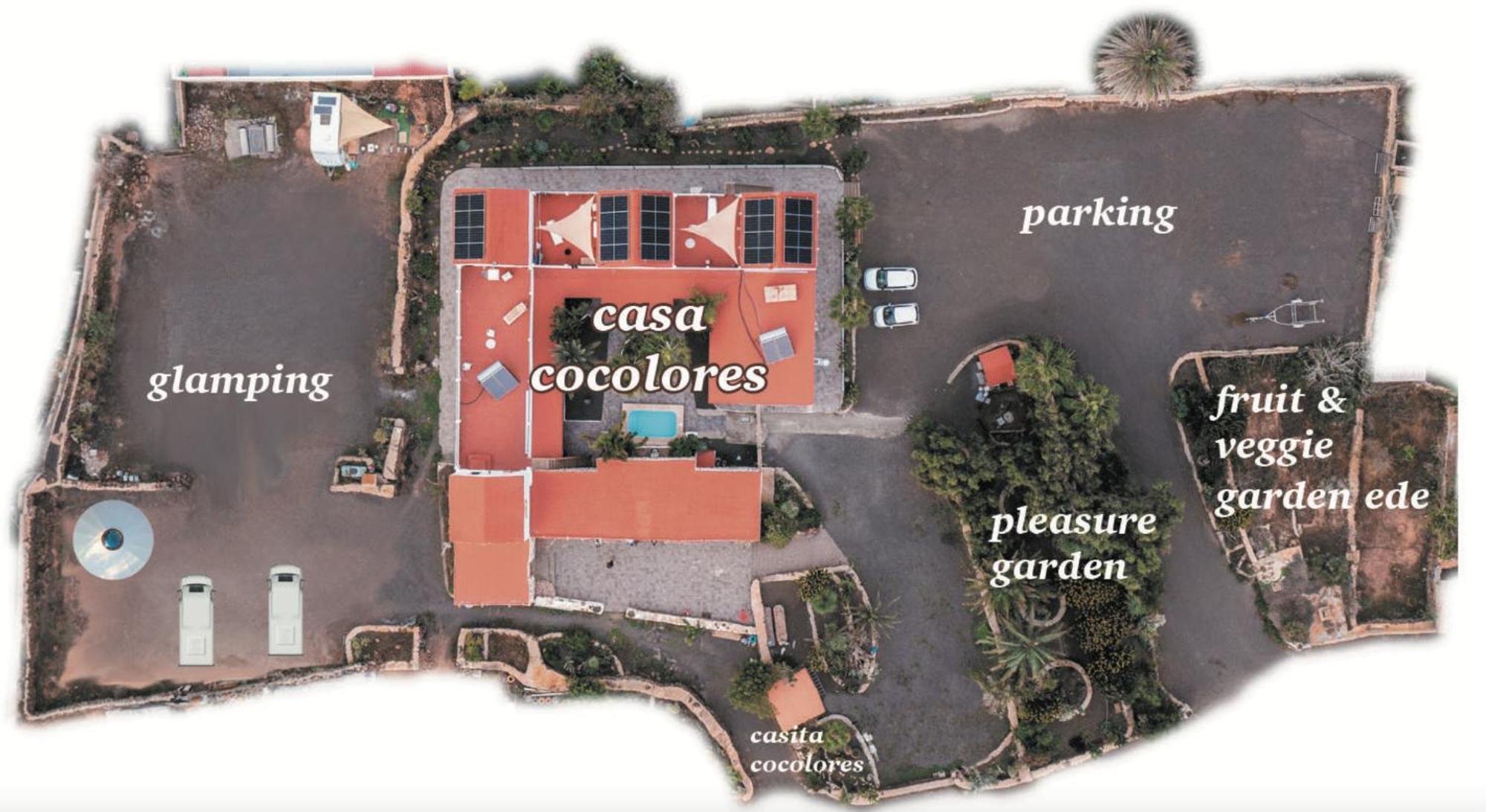 Casa Cocolores Villaverde  المظهر الخارجي الصورة